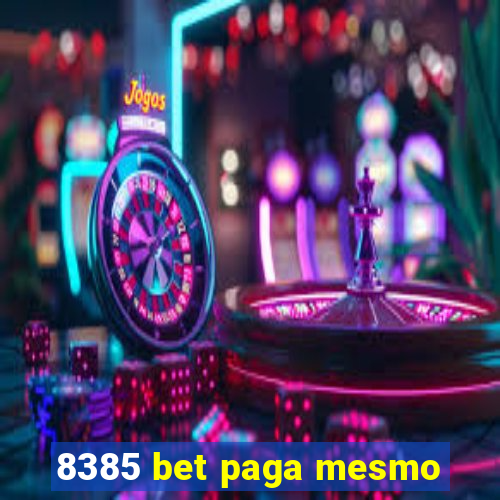 8385 bet paga mesmo